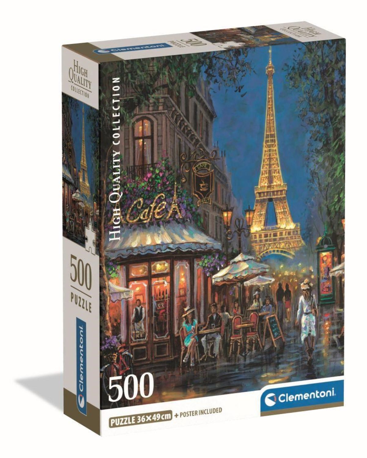 Night At The Eiffel Café HQC (Compact box 500 stukjes)