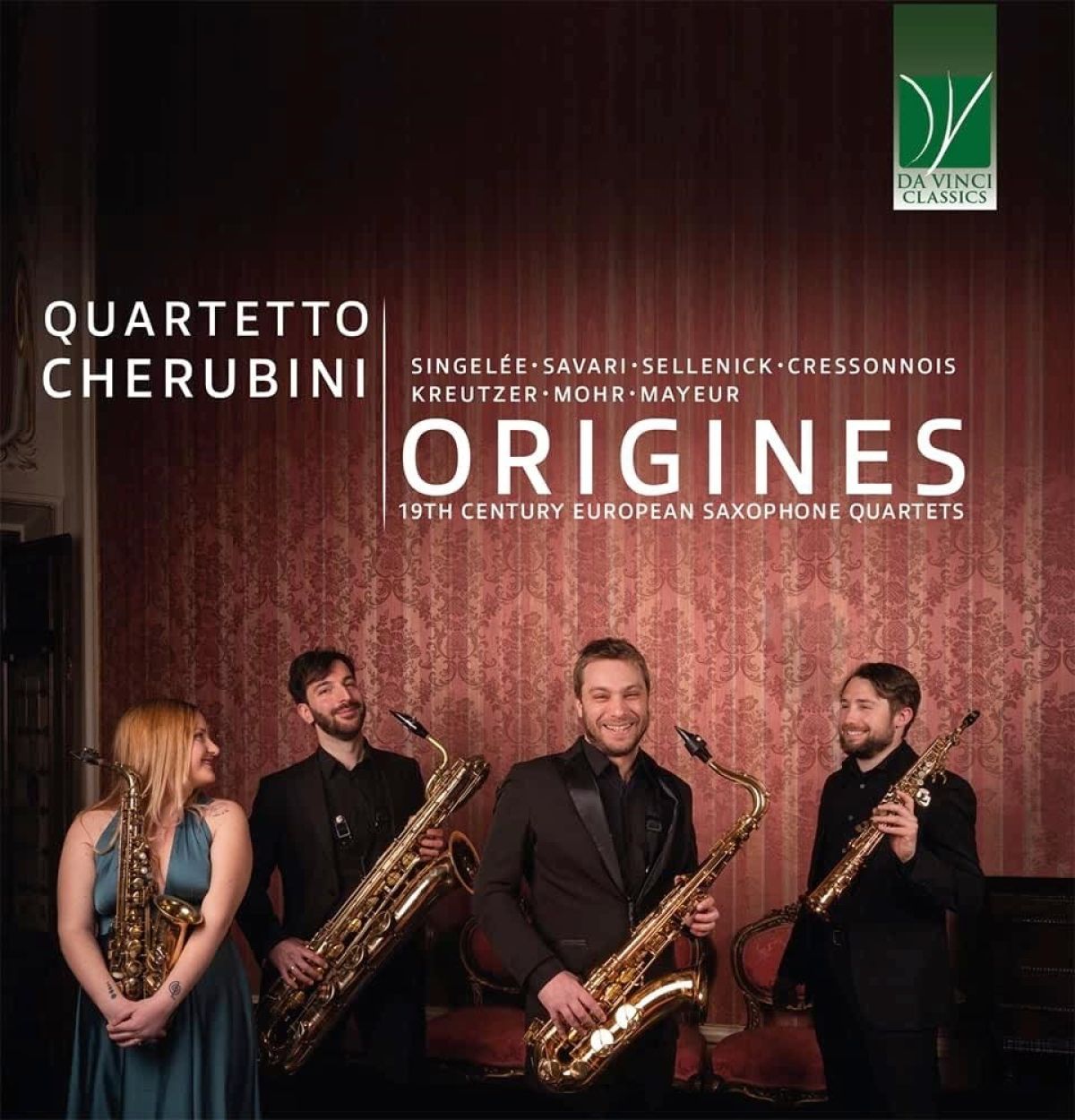 Quartetto Cherubini - Origines: 19th Century European Saxophone Quartets