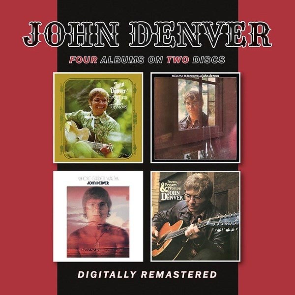Afbeelding van John Denver - Rhymes & Reasons | Take Me To Tomorrow / Whose Garden Was This / Poems Prayers & Promises