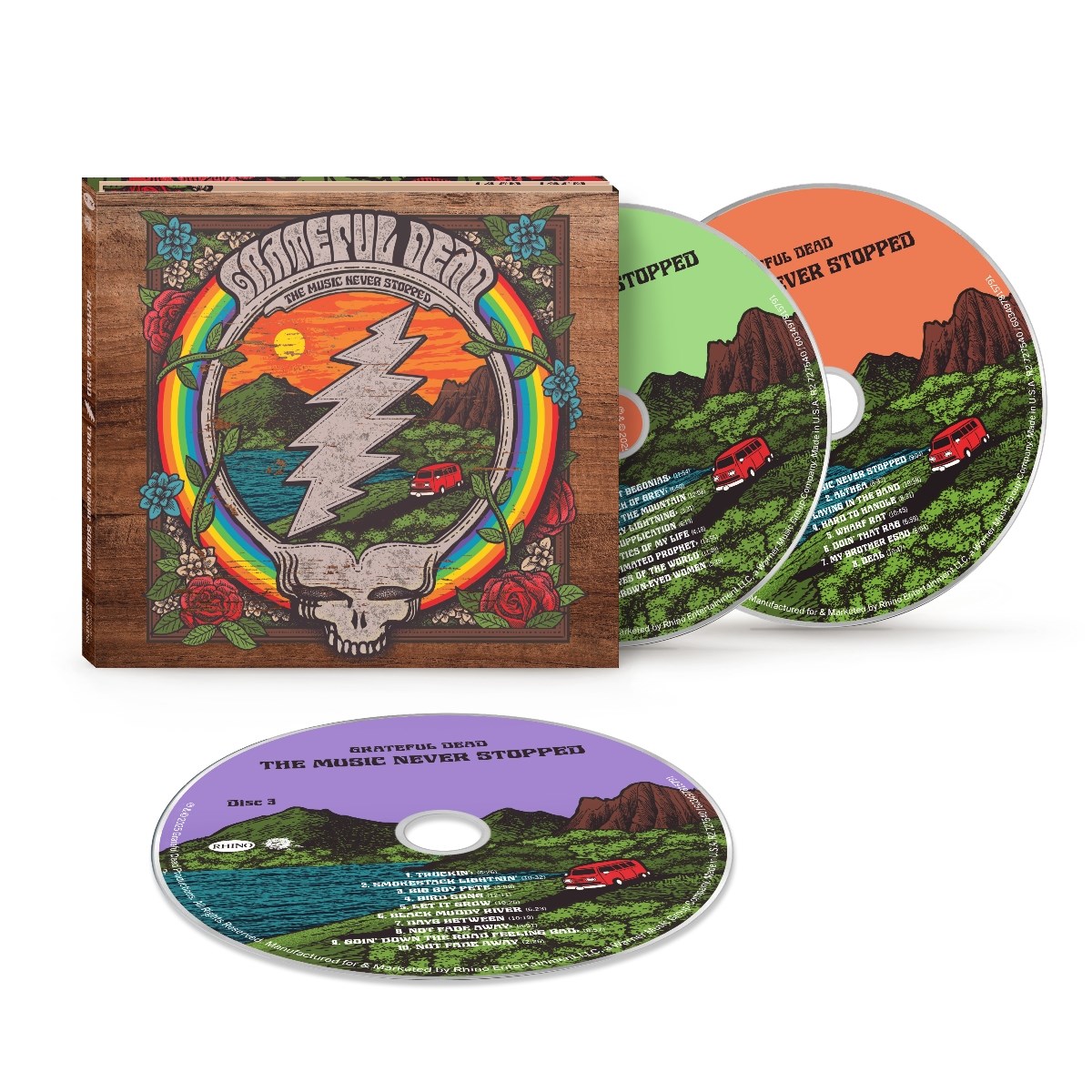 Afbeelding van Grateful Dead - The Music Never Stopped