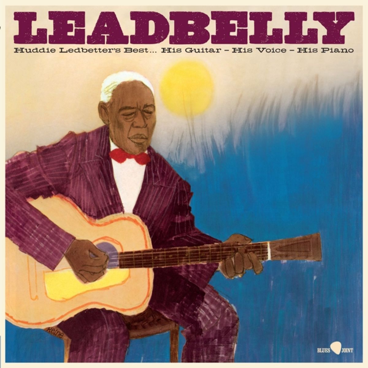 Afbeelding van Huddie Ledbetter's Best... His Guitar, His Voice, His Piano