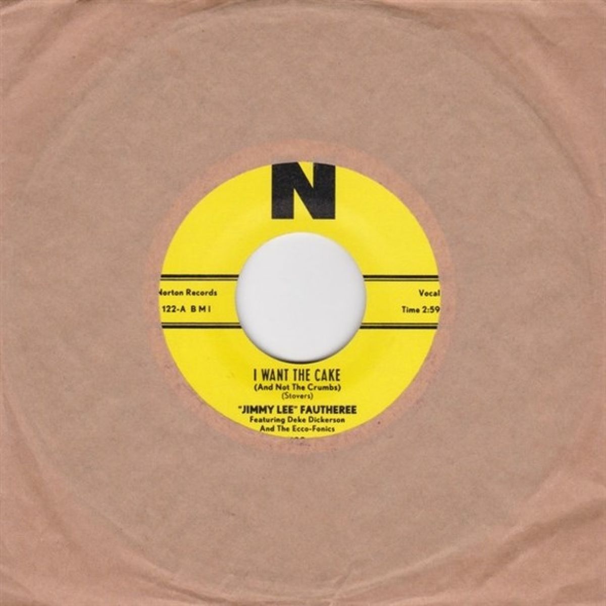 Afbeelding van Jimmy Lee Fautheree - I Want Cake (And Not The Crumbs)