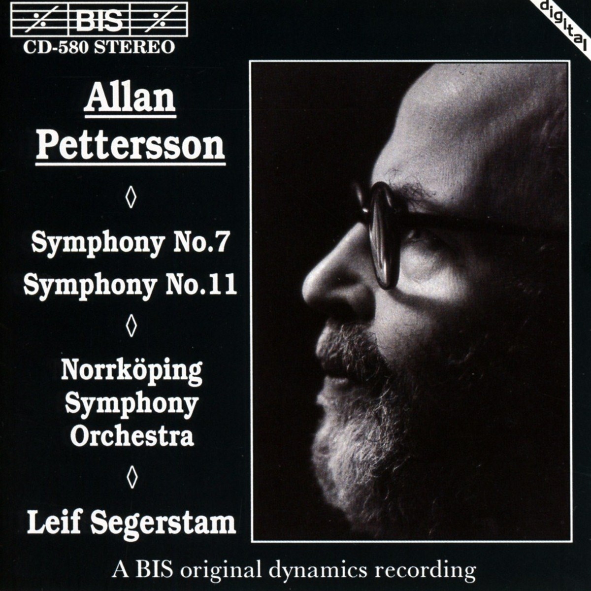 Afbeelding van Nörrkoping Symphony Orchestra - Pettersson: Symphony No.7 | Symphony No.11