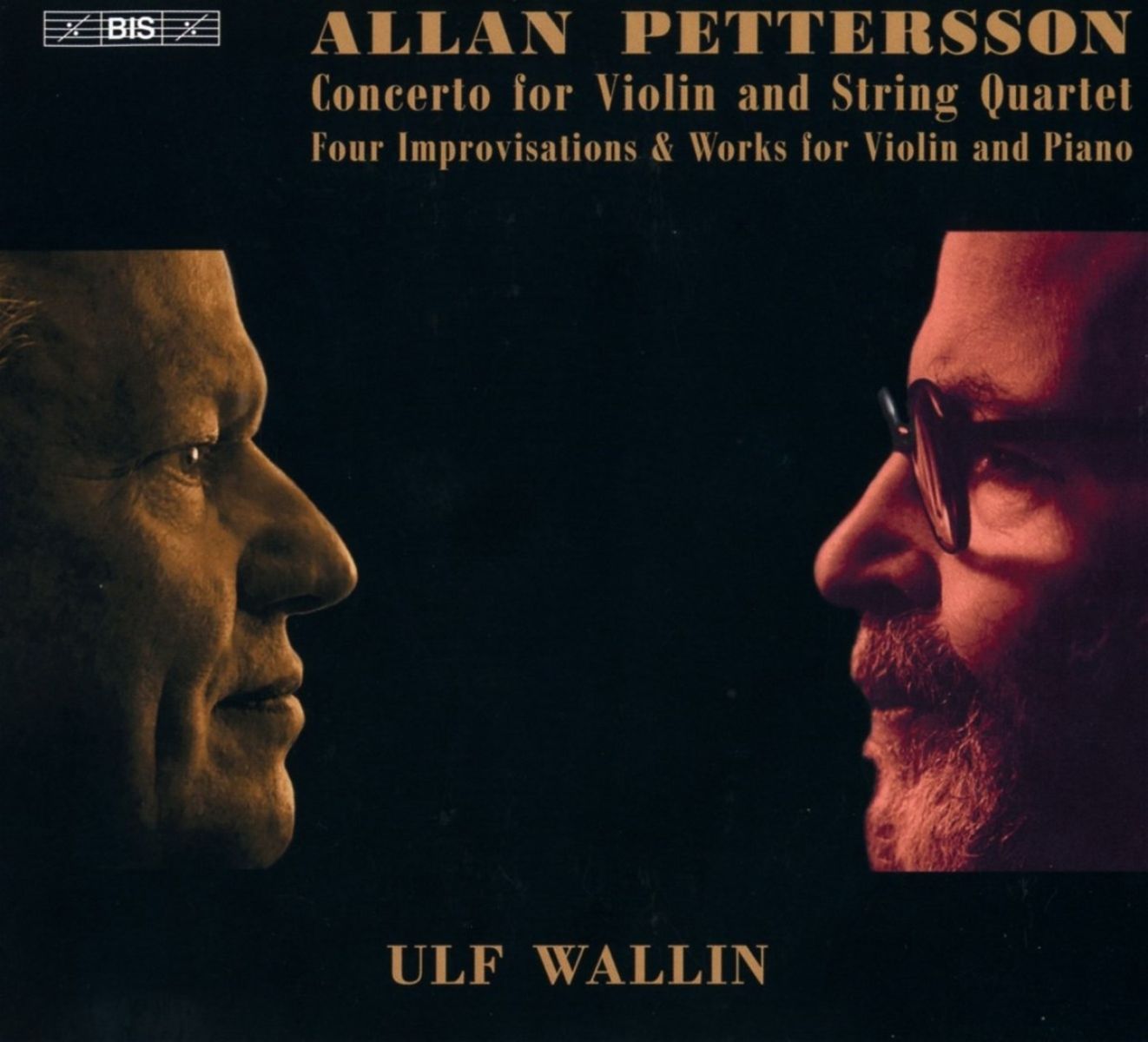 Afbeelding van Ulf Wallin, Sueye Park, Daniel Vlashi Lukaci - Pettersson: Concerto For Violin & String Quartet