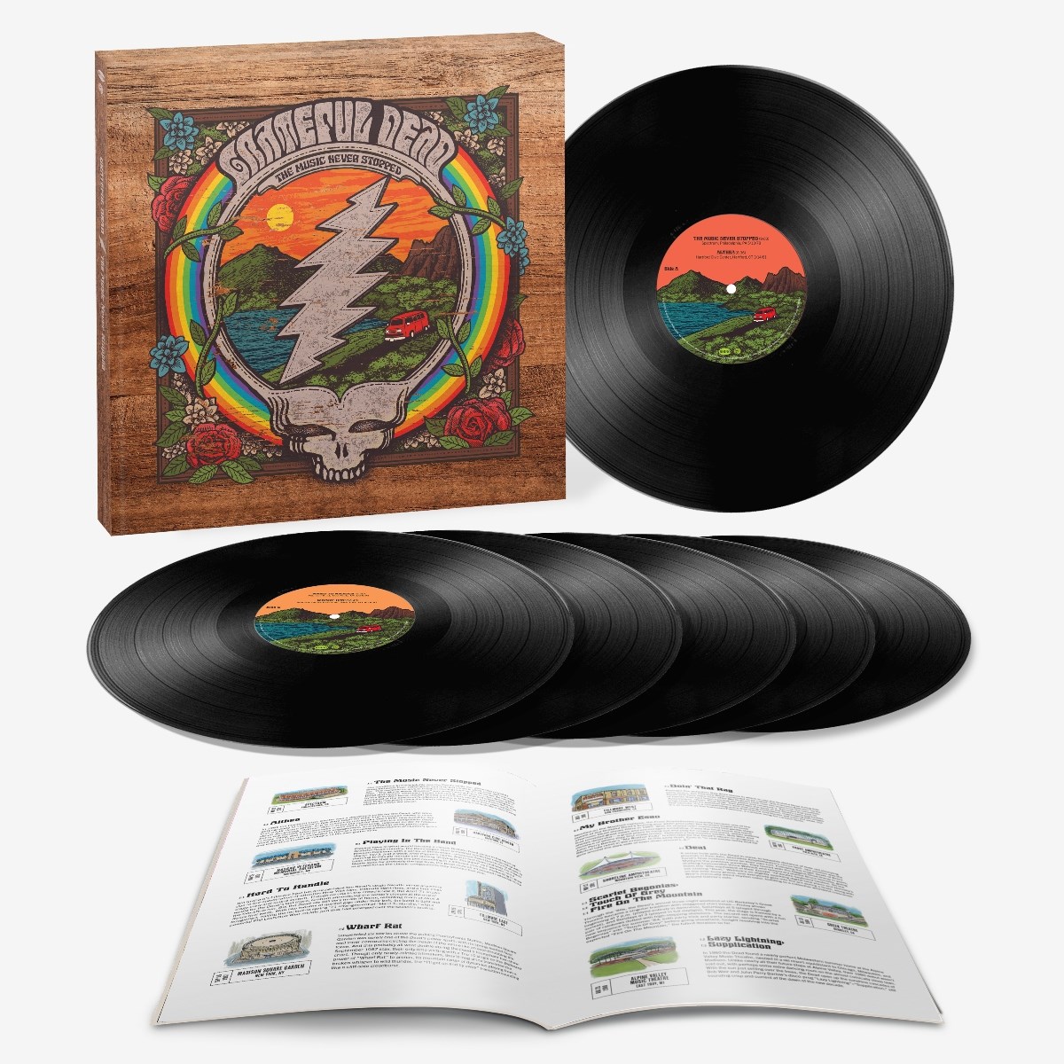 Afbeelding van Grateful Dead - The Music Never Stopped