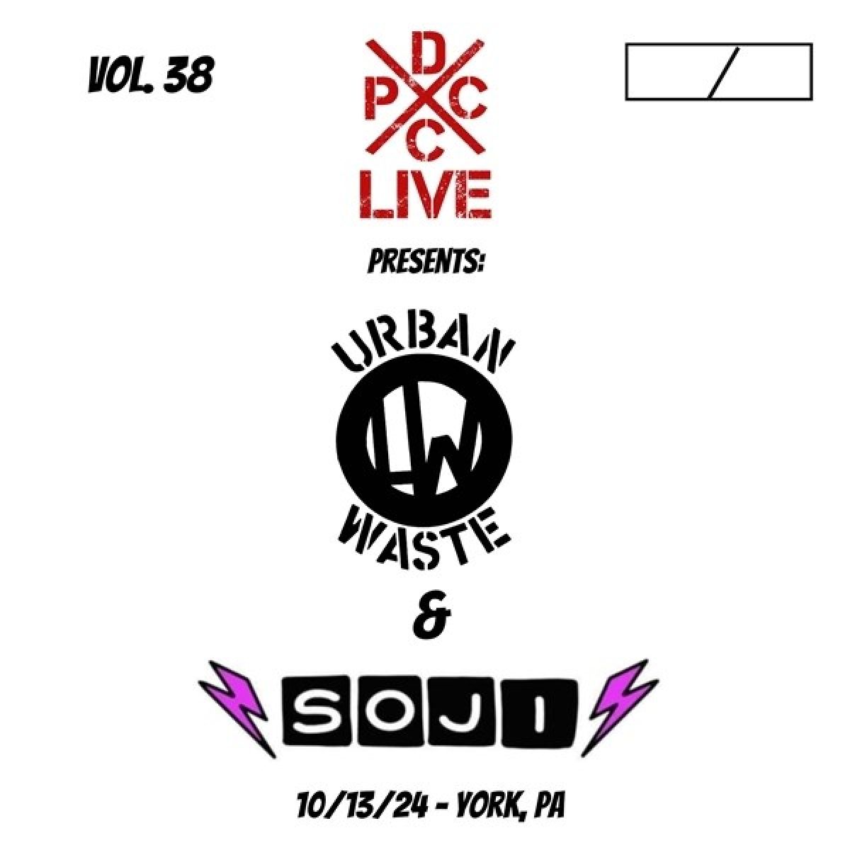 Afbeelding van Urban Waste & Soji - DCxPC Live Vol.38