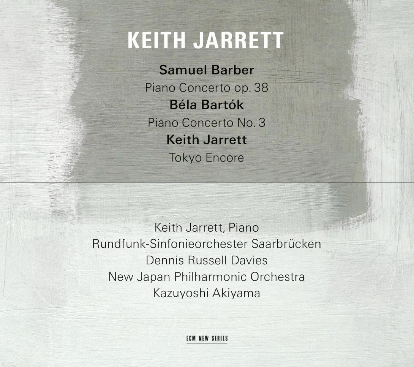 Afbeelding van Keith Jarrett - Barber | Bartók | Jarrett