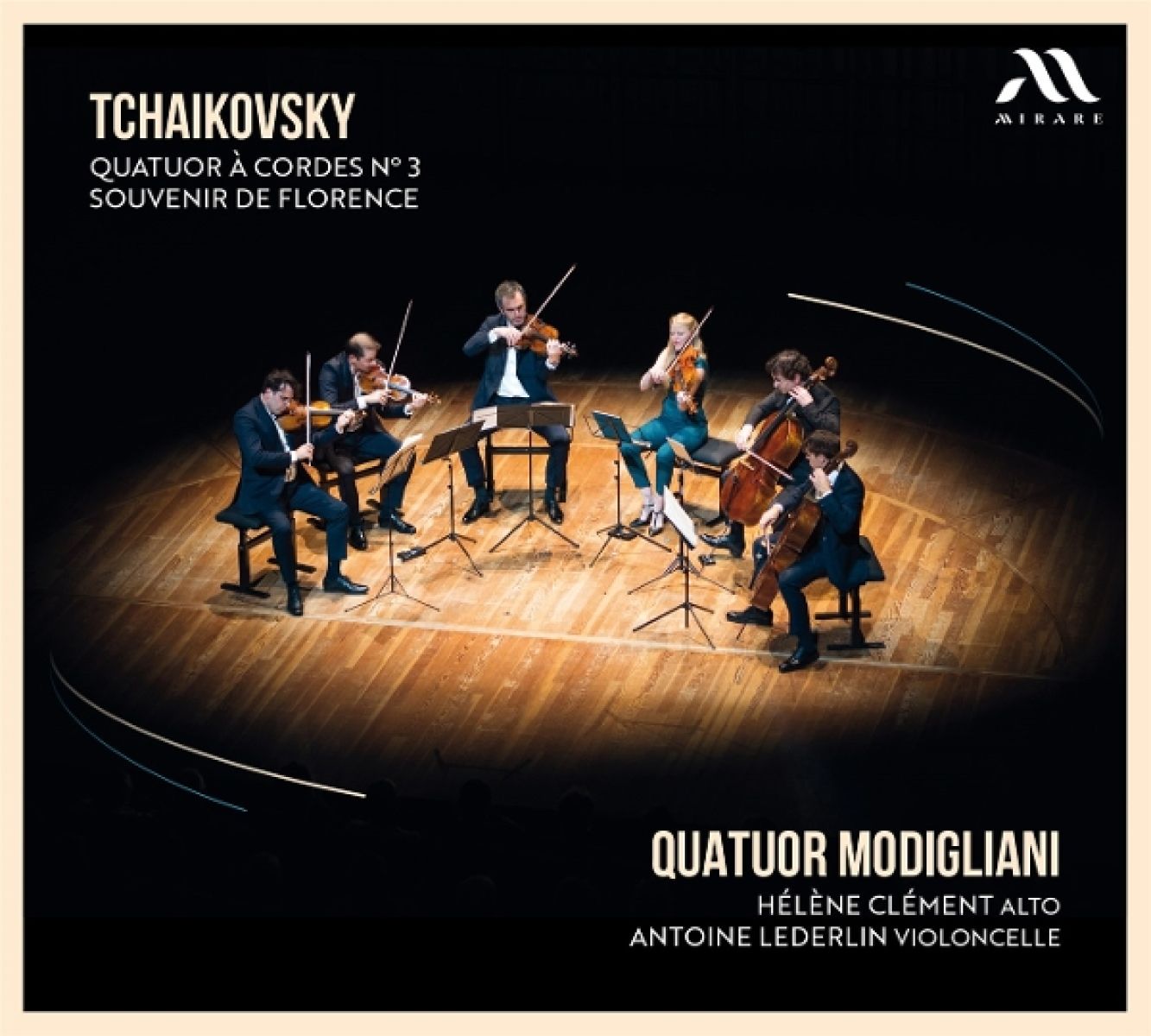 Afbeelding van Quatuor Modigliani, Héléne Clément - Tchaikovsky: Quatuor à cordes & Souvenir de Florence