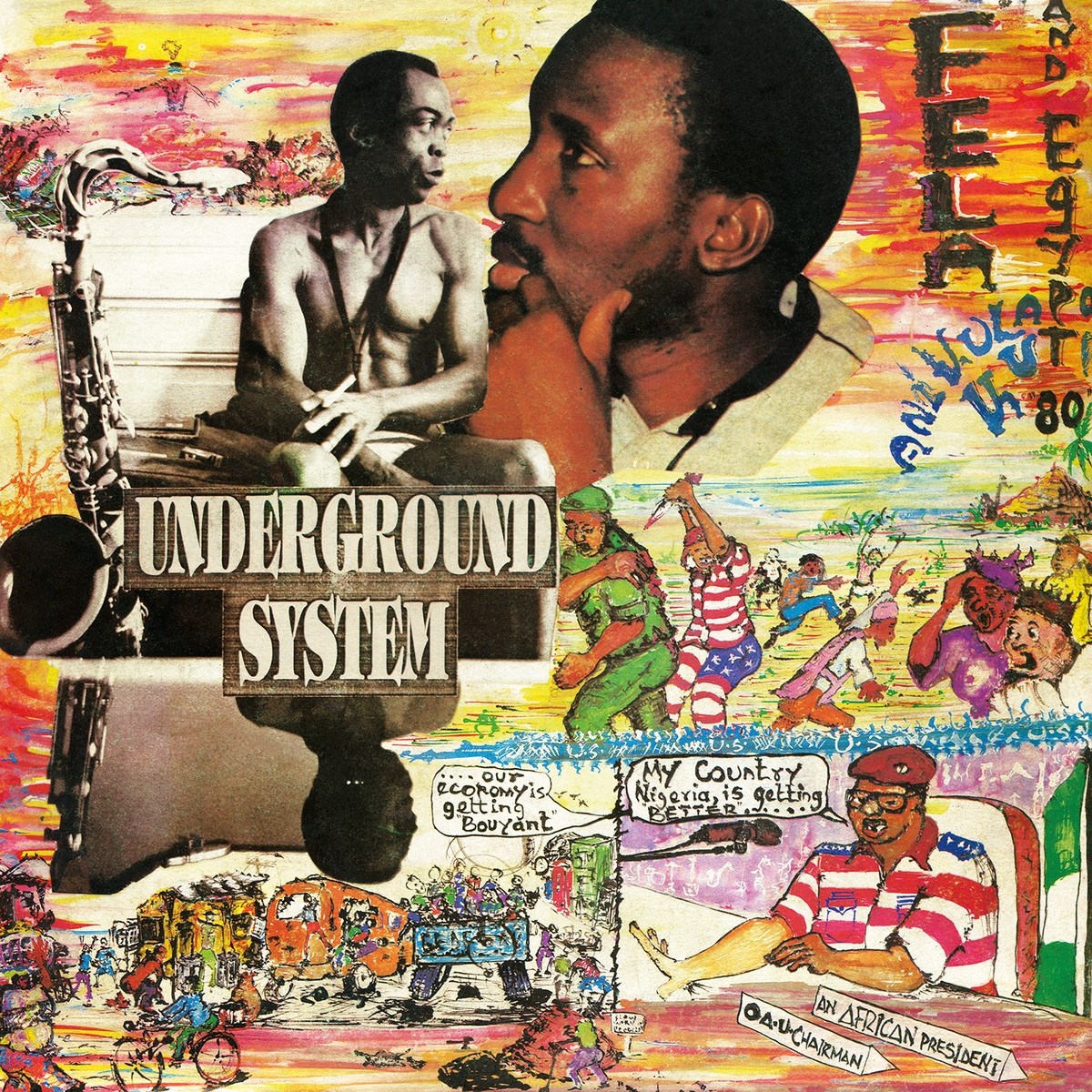 Afbeelding van Fela Kuti And Egypt 80 - Underground System