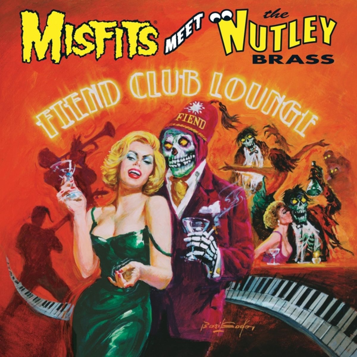 Afbeelding van Misfits - Misfits Meet The Nutley Brass: Fiend Club Lounge