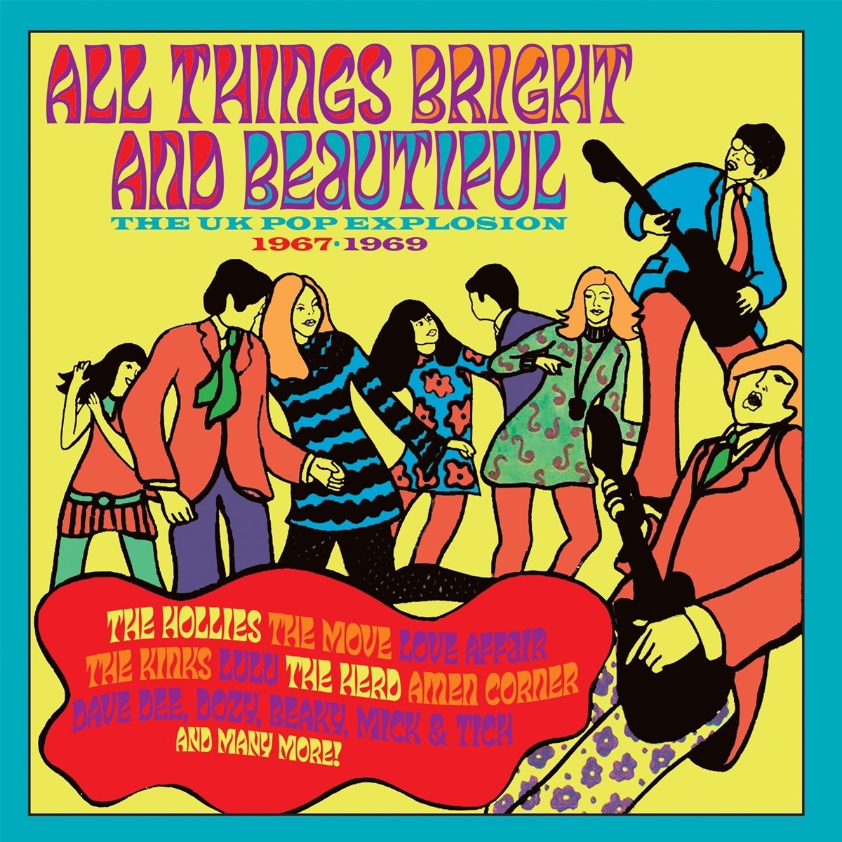 Afbeelding van Various Artists - All Things Bright And Beautiful: The UK Pop Explosion