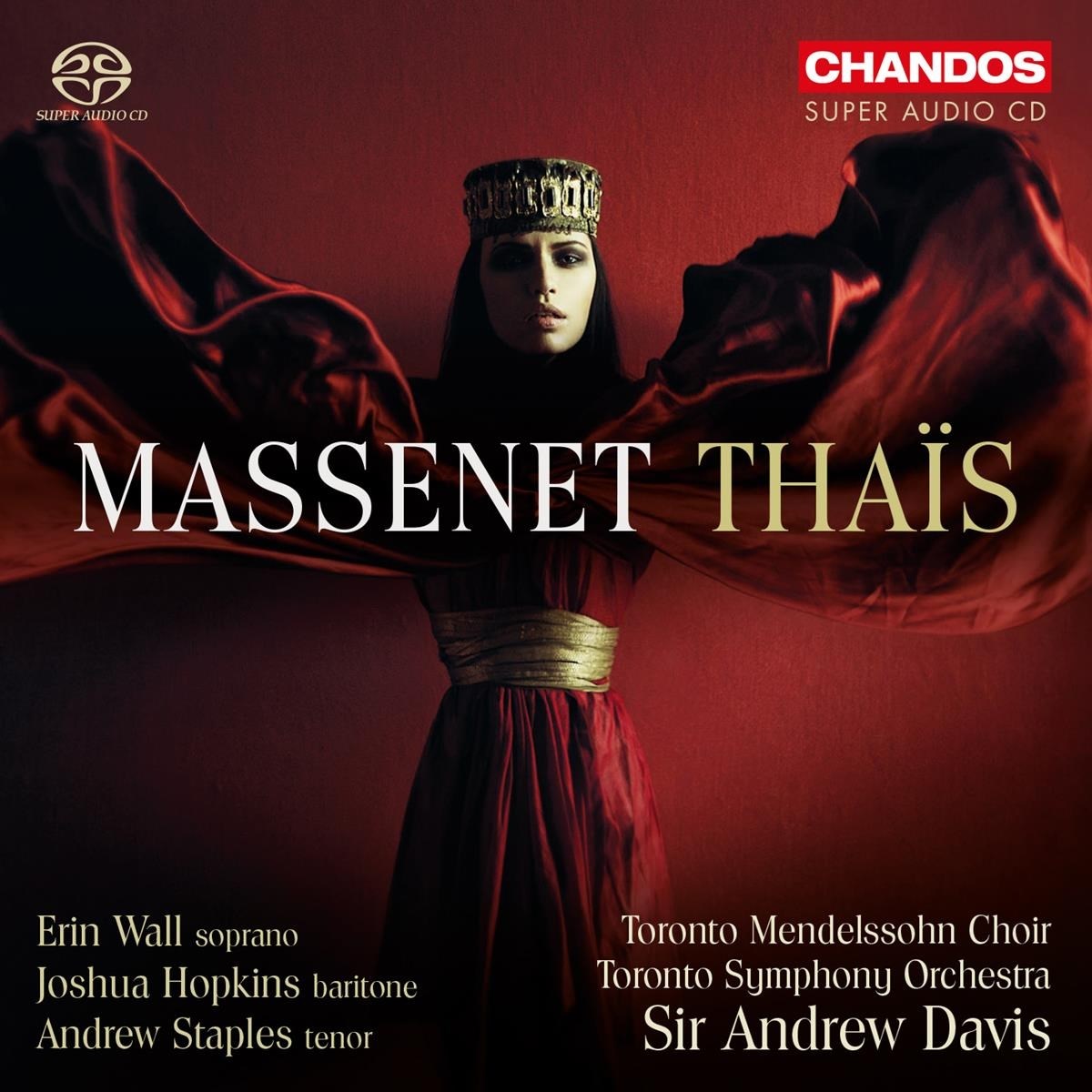 Afbeelding van Toronto Symphony Orchestra, Sir Andrew Davies - Massenet: Thaïs