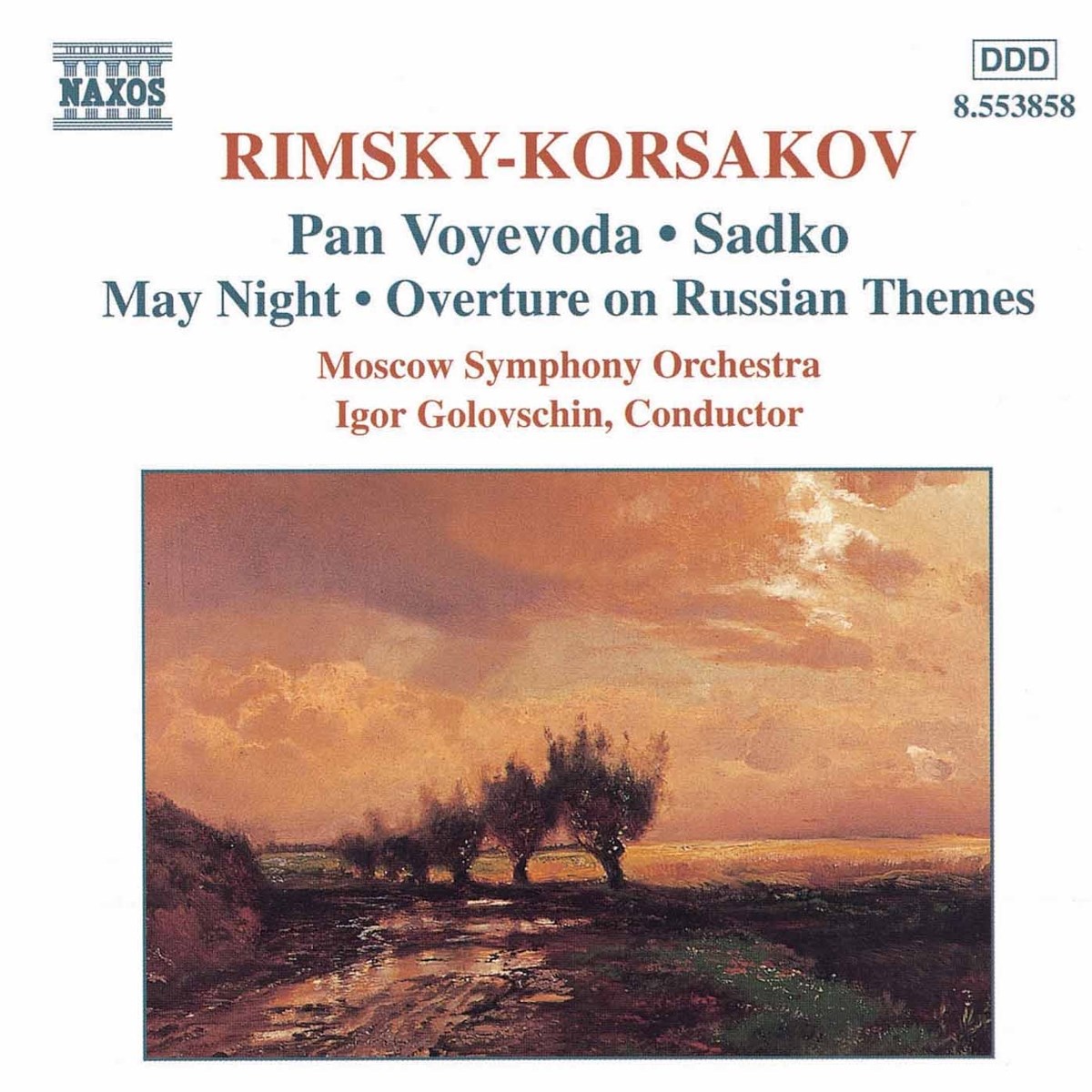 Afbeelding van Moscow Symphony Orchestra, Igor Golovshin - Rimski-Korsakov: Pan Voyevoda | Sadko