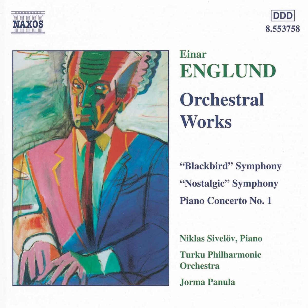 Afbeelding van Niklas Sivelöv, Turku Philharmonic Orchestra, Jorma Panula - Englund: Orchestral Works