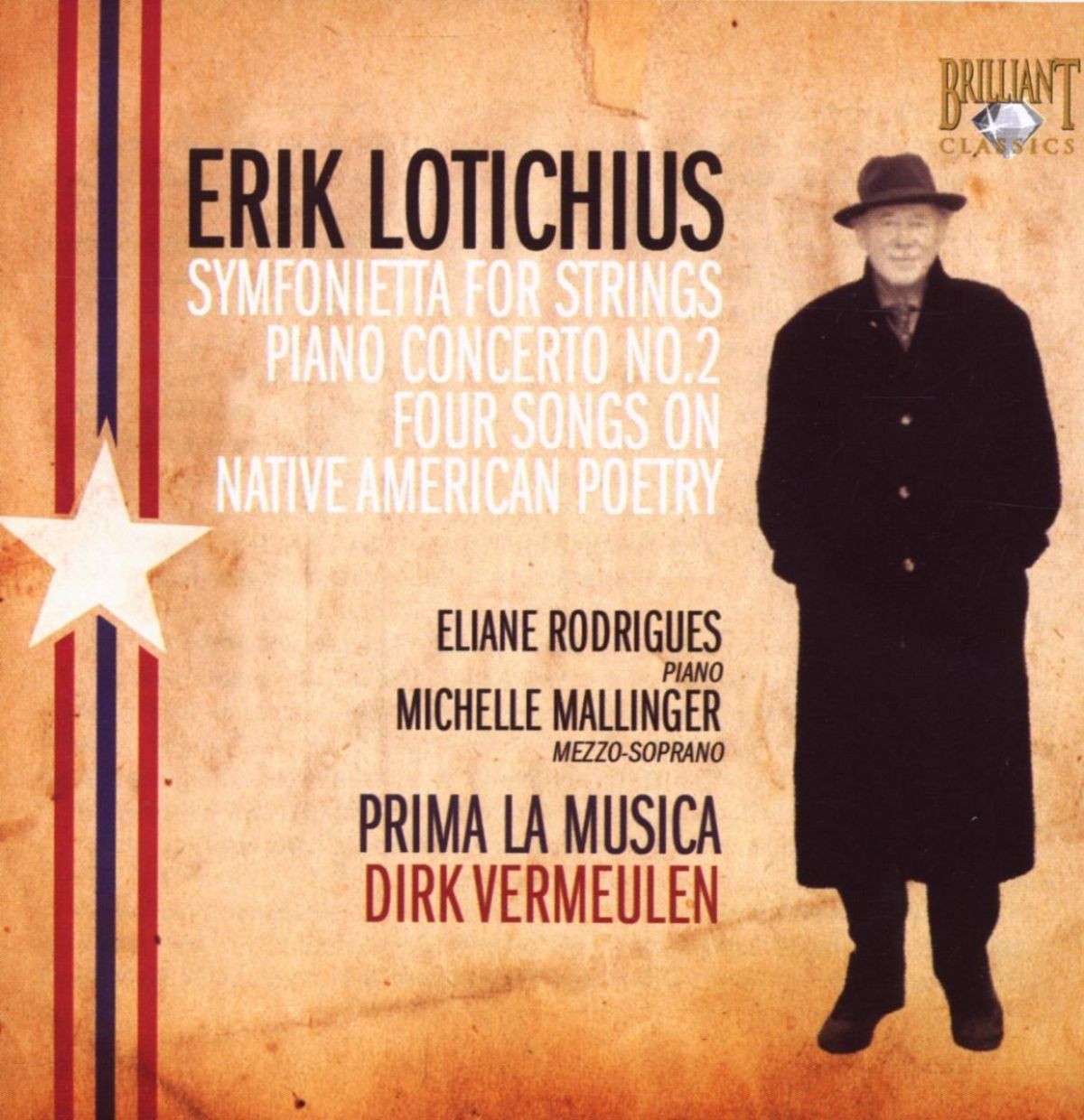 Prima La Musica, Dirk Vermeulen - Lotichius: Symfonietta For Strings, Piano Concerto No. 2, Four Songs
