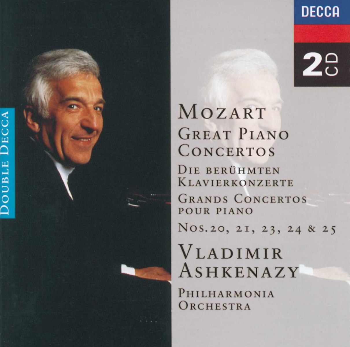Afbeelding van Vladimir Ashkenazy & Philharmonia Orchestra - Mozart: Great Piano Concertos