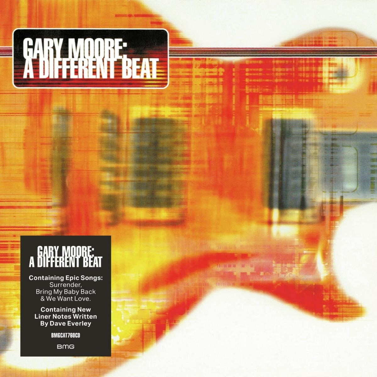Afbeelding van Gary Moore - A Different Beat