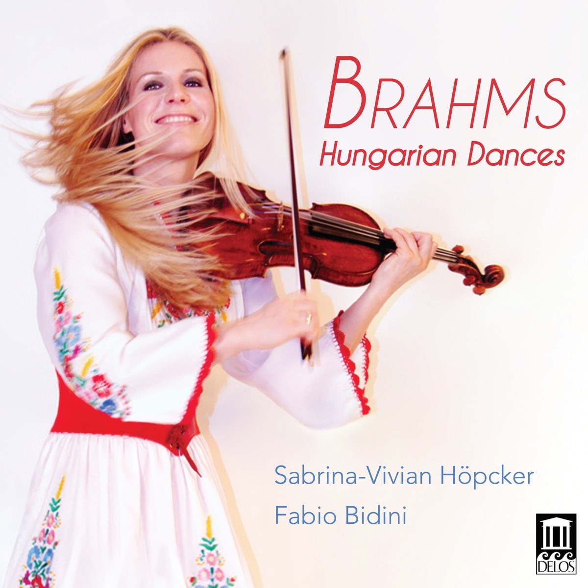 Afbeelding van Sabrina-Vivian Höpcker & Fabio Bidini - Brahms: Hungarian Dances