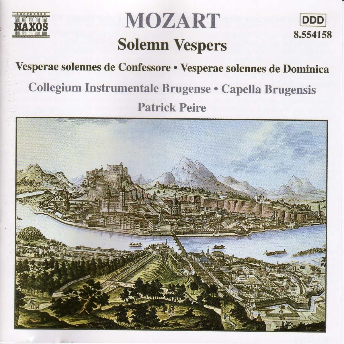 Collegium Instrumentale Brugense, Capella Brugensis, Patrick Peire - Mozart: Solemn Vespers