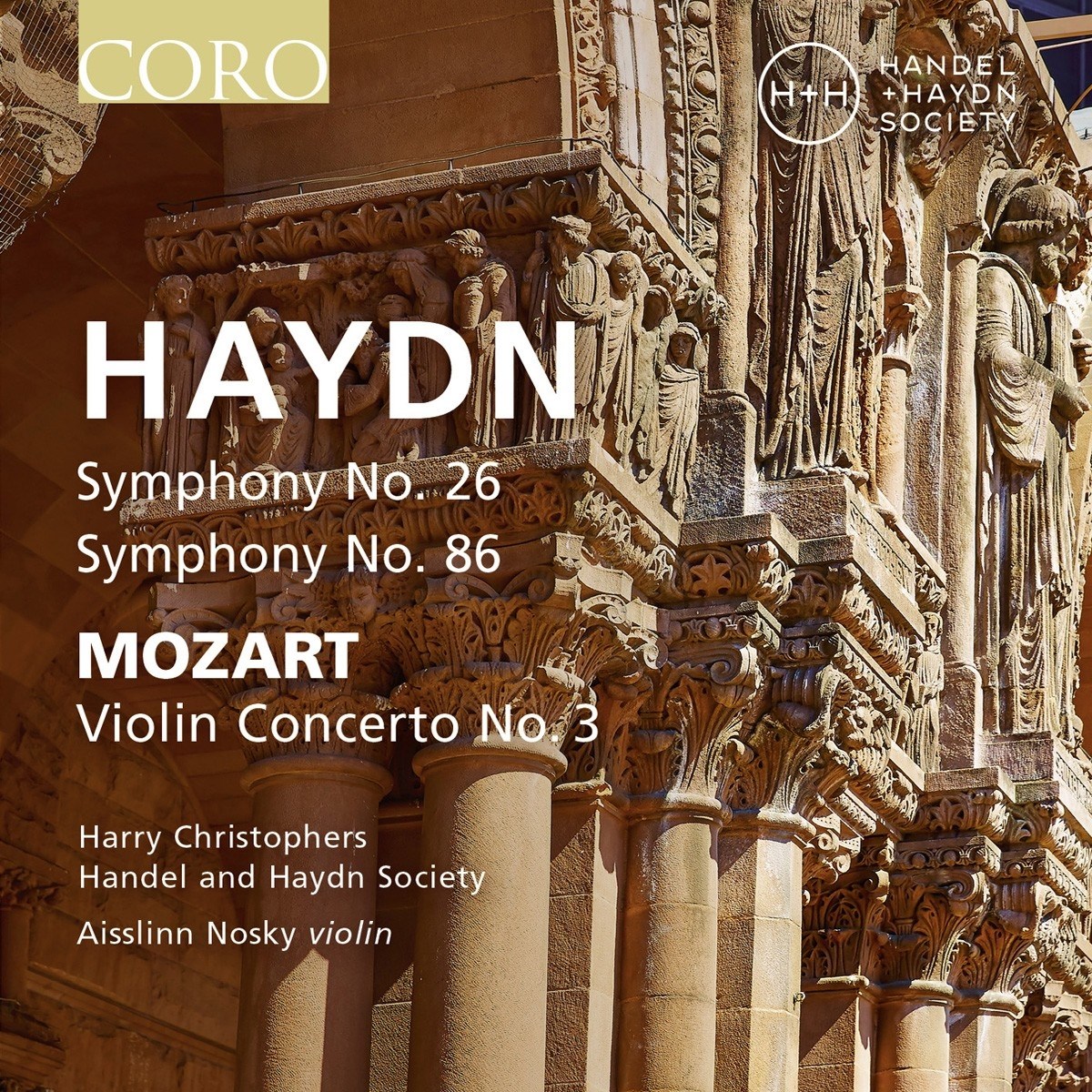 Afbeelding van The Händel And Haydn Society, Harry Christophers - Haydn: Symphonies 26 & 86 | Violin Concerto No. 3