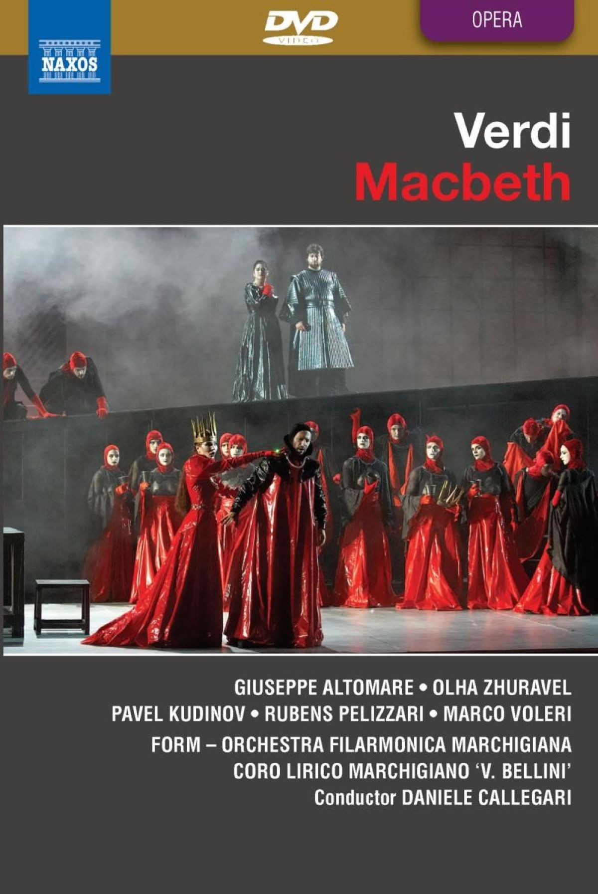 Afbeelding van Giuseppe Altomare, Pavel Kudinov, Orchestra Filarmonica Marchigiana, Daniele Callegari - Verdi: Macbeth