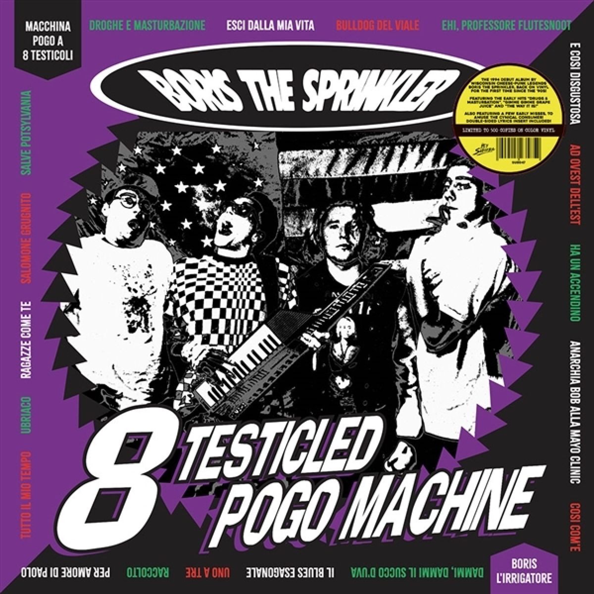 Afbeelding van Boris The Sprinkler - 8 Testicled Pogo Machine