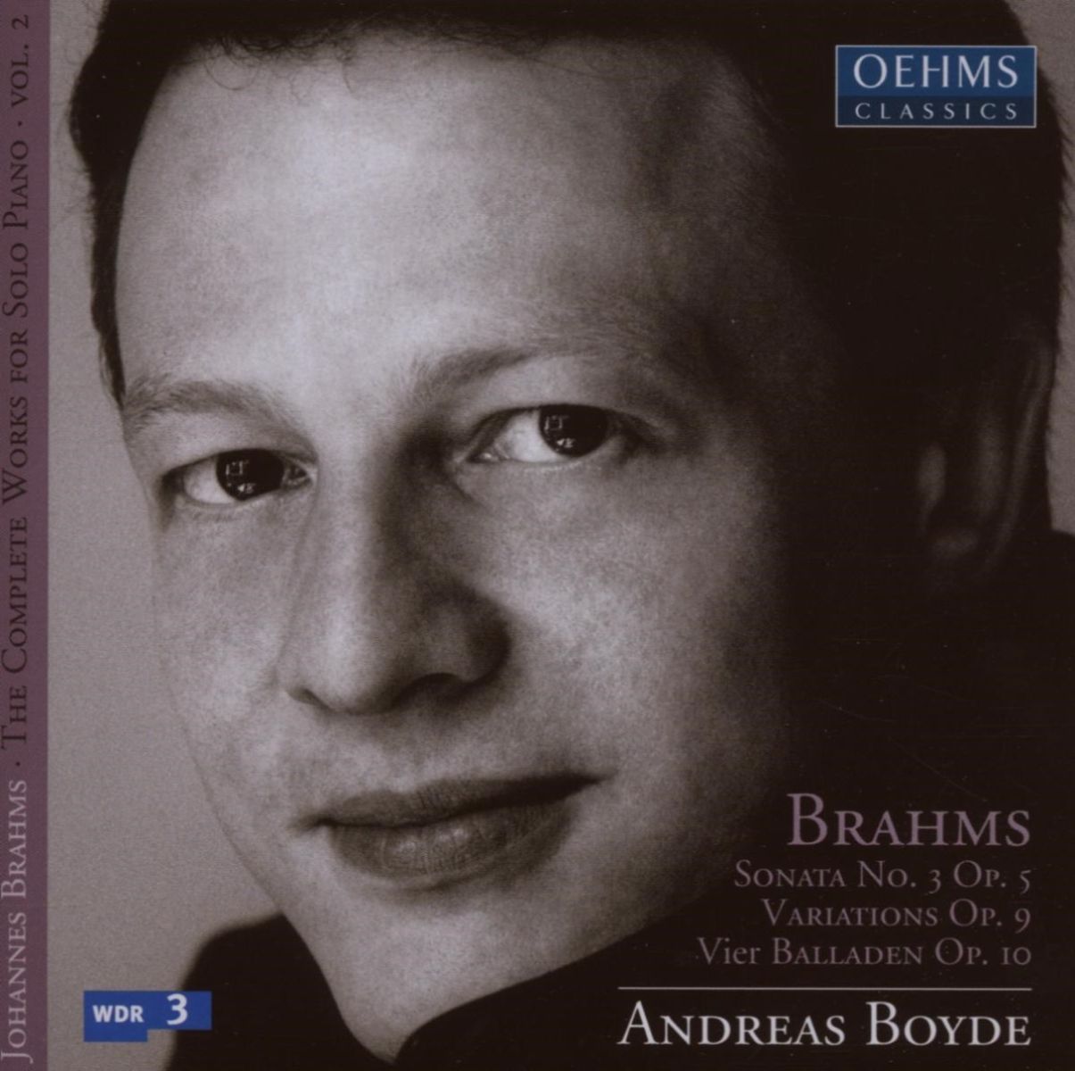 Afbeelding van Andreas Boyde - Brahms: The Complete Works For Solo Piano V