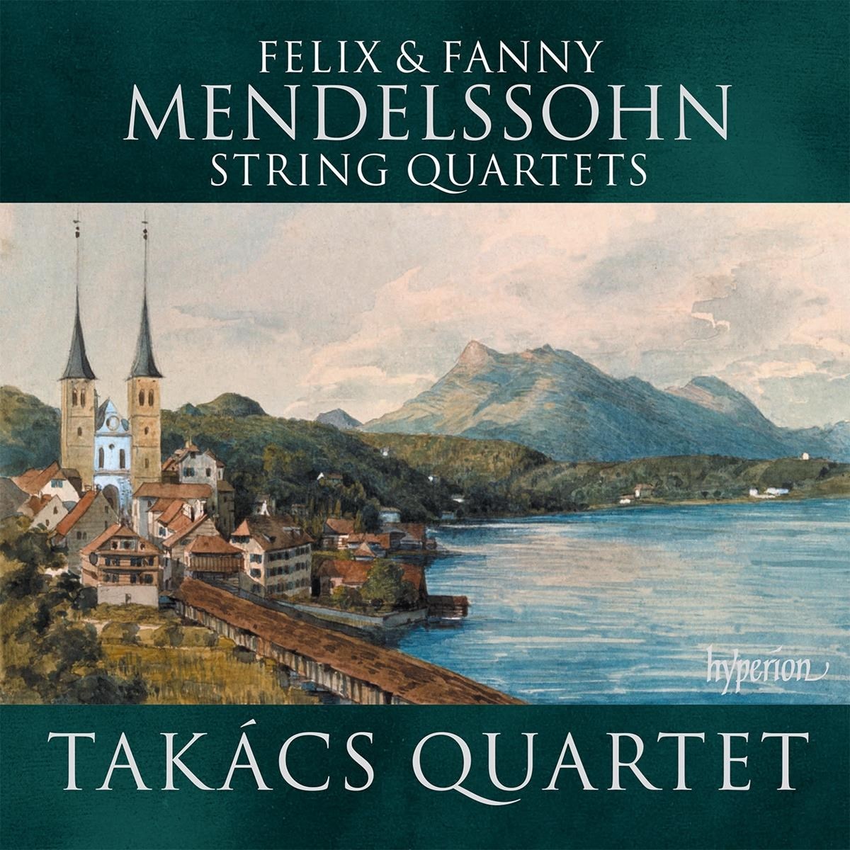 Afbeelding van Takács Quartet - Felix & Fanny Mendelssohn: String Quartets
