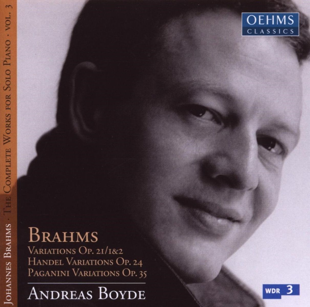 Afbeelding van Andreas Boyde - Brahms: The Complete Works For Solo Piano V