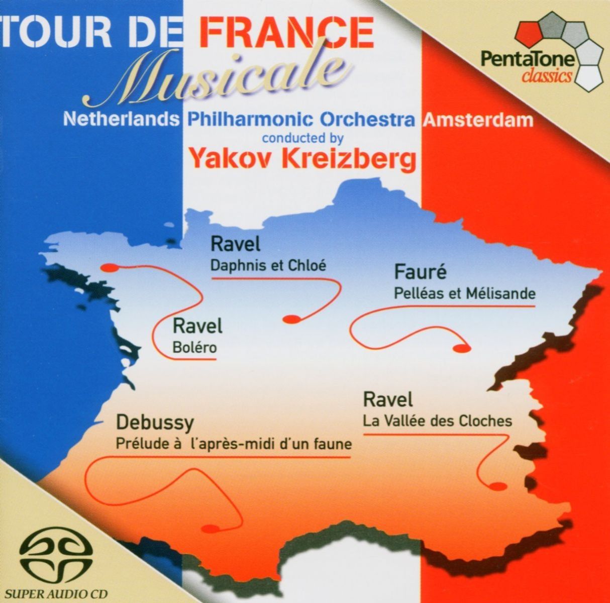 Afbeelding van Netherlands Philharmonic Orchestra, Yakov Kreizberg - Tour De France Musicale