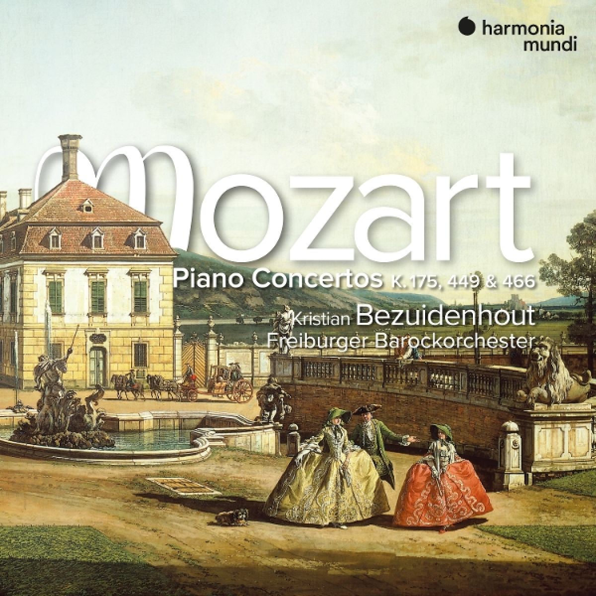 Afbeelding van Kristian Bezuidenhout & Freiburger Barockorchester - Mozart: Piano Concertos K. 175, 449 & 466