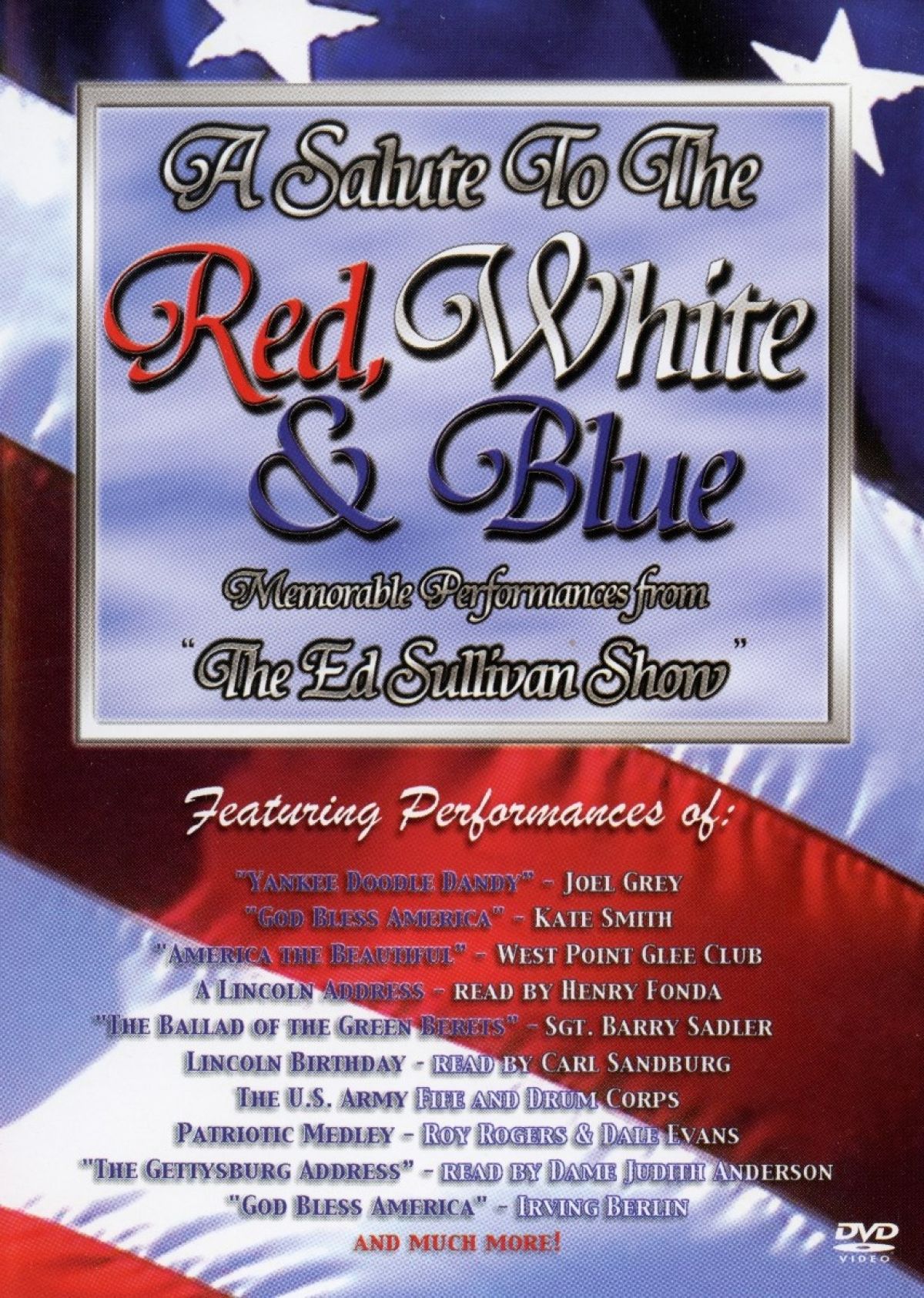 Afbeelding van Various Artists - A Salute To The Red, White & Blue: Memorable Performances