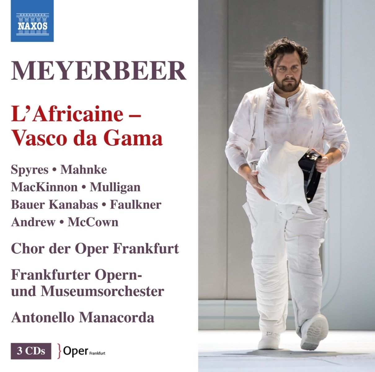 Afbeelding van Bianca Andrew, Chor Der Oper Frankfurt, Antonello Manacorda - L'Africaine - Vasco Da Gama