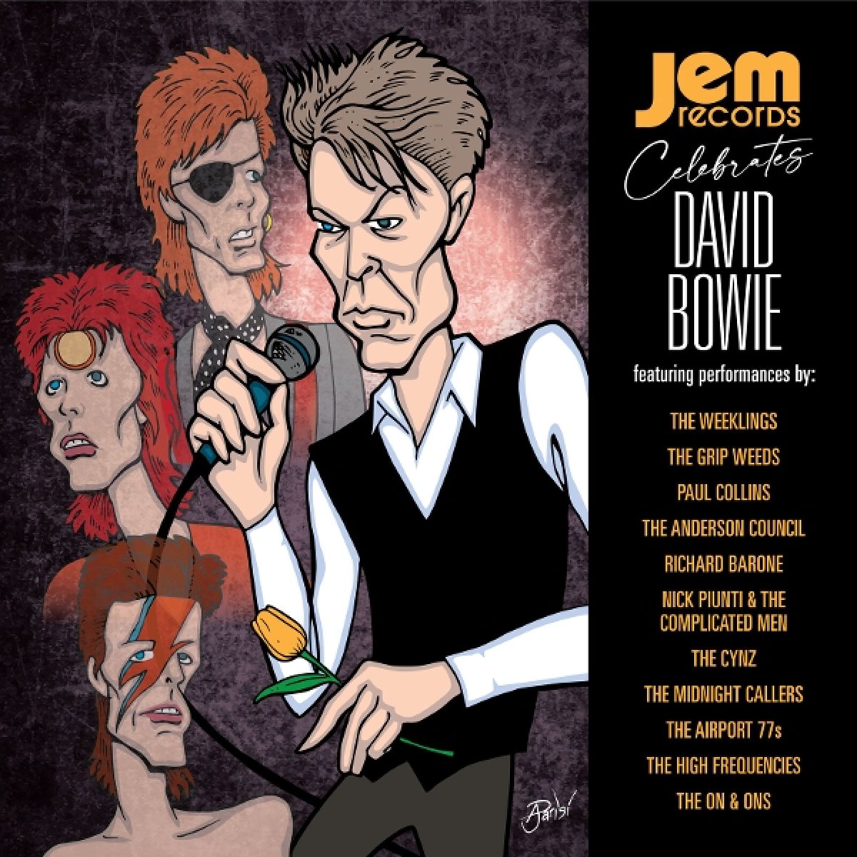Afbeelding van Jem Records Celebrates David Bowie