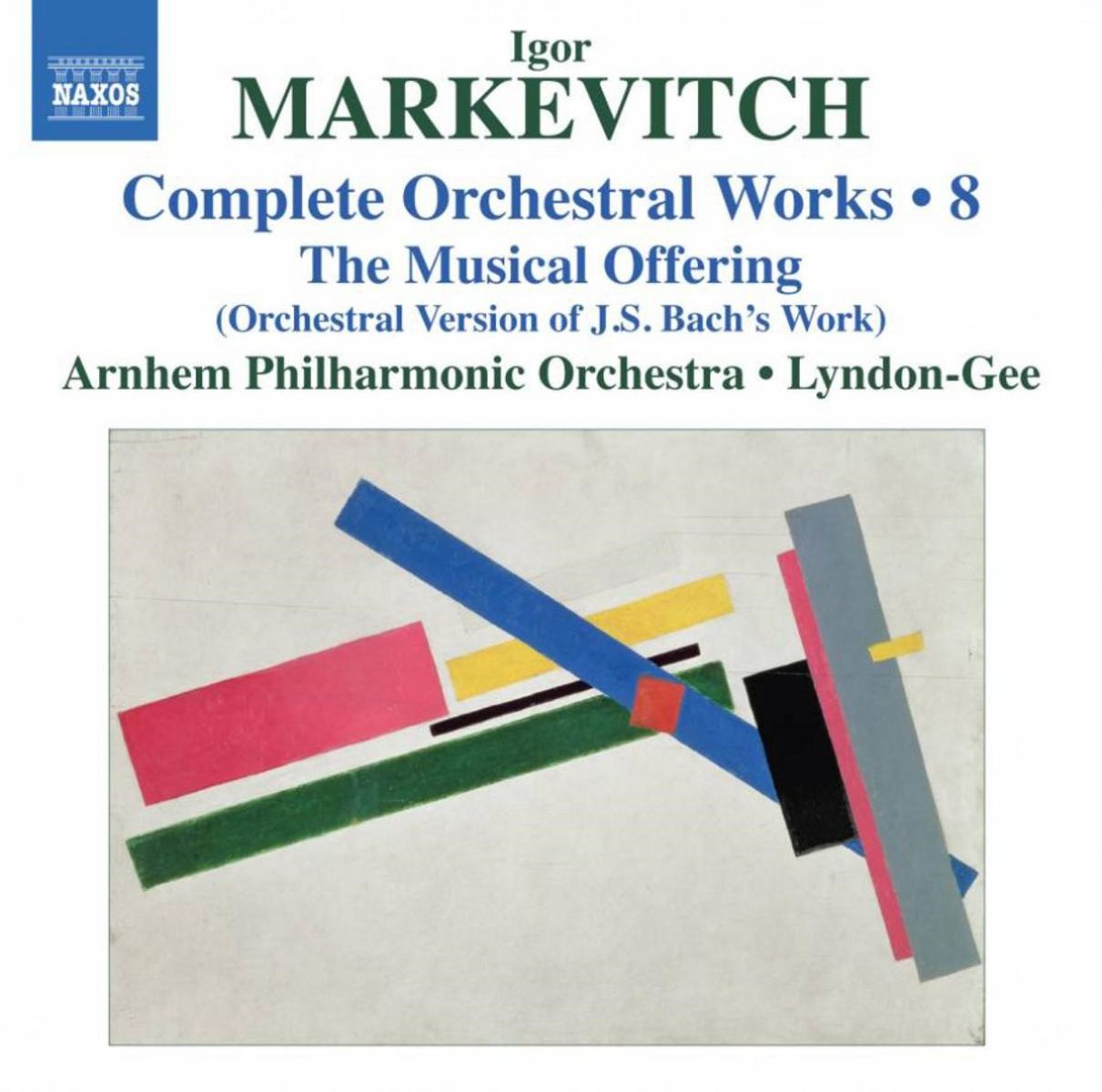 Arnhem Philharmonic Orchestra, Christopher Lyndon-Gee - J.S. Bach: Markevitchorchestral Works 8, Musical Offering