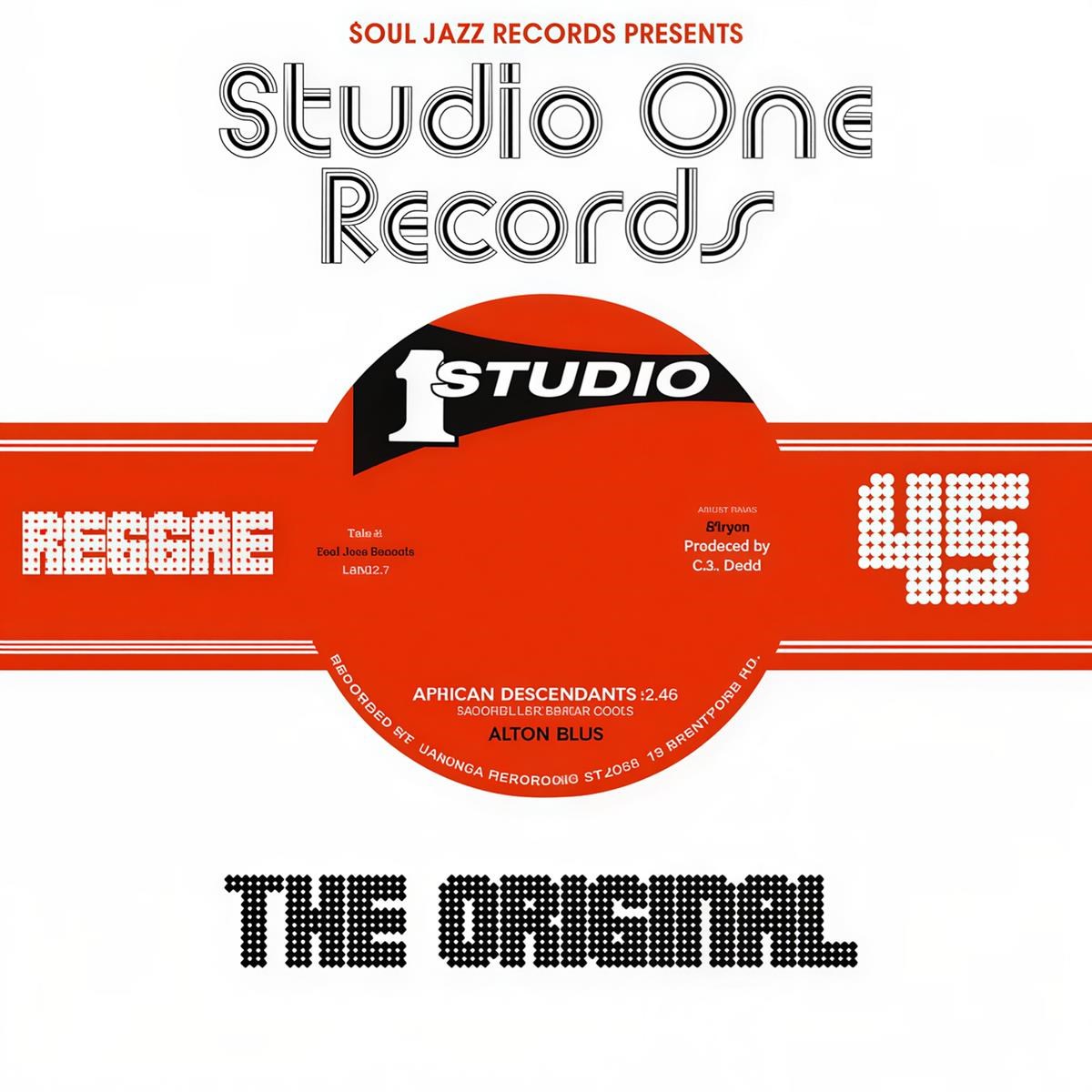 Afbeelding van Alton Ellis & The Freedom Singers - African Descendants / Black Is Black