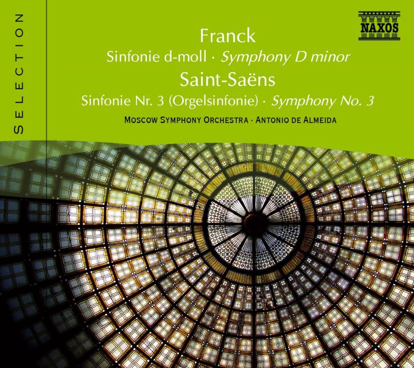 Afbeelding van Moscow Symphony Orchestra, Antonio De Almeida - Franck: Symphony D Minor | Saint Saëns: Symphony No.3