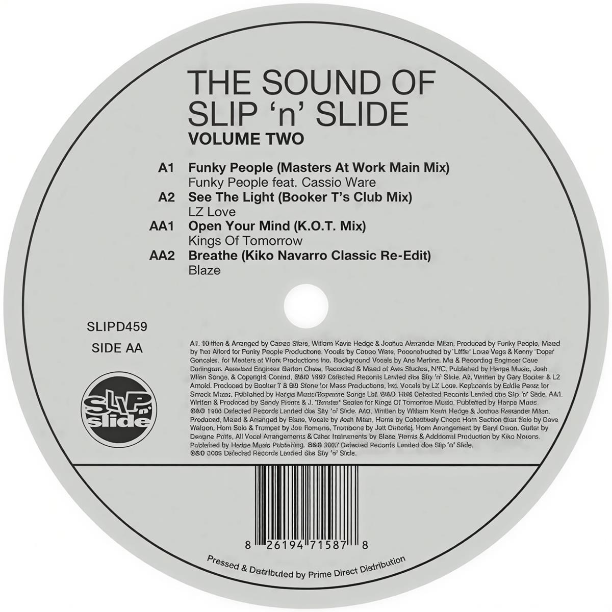 Funky People / LZ Love / Kings Of Tomorrow / Blaze - The Sound Of Slip 'N' Slide, Vol. 2