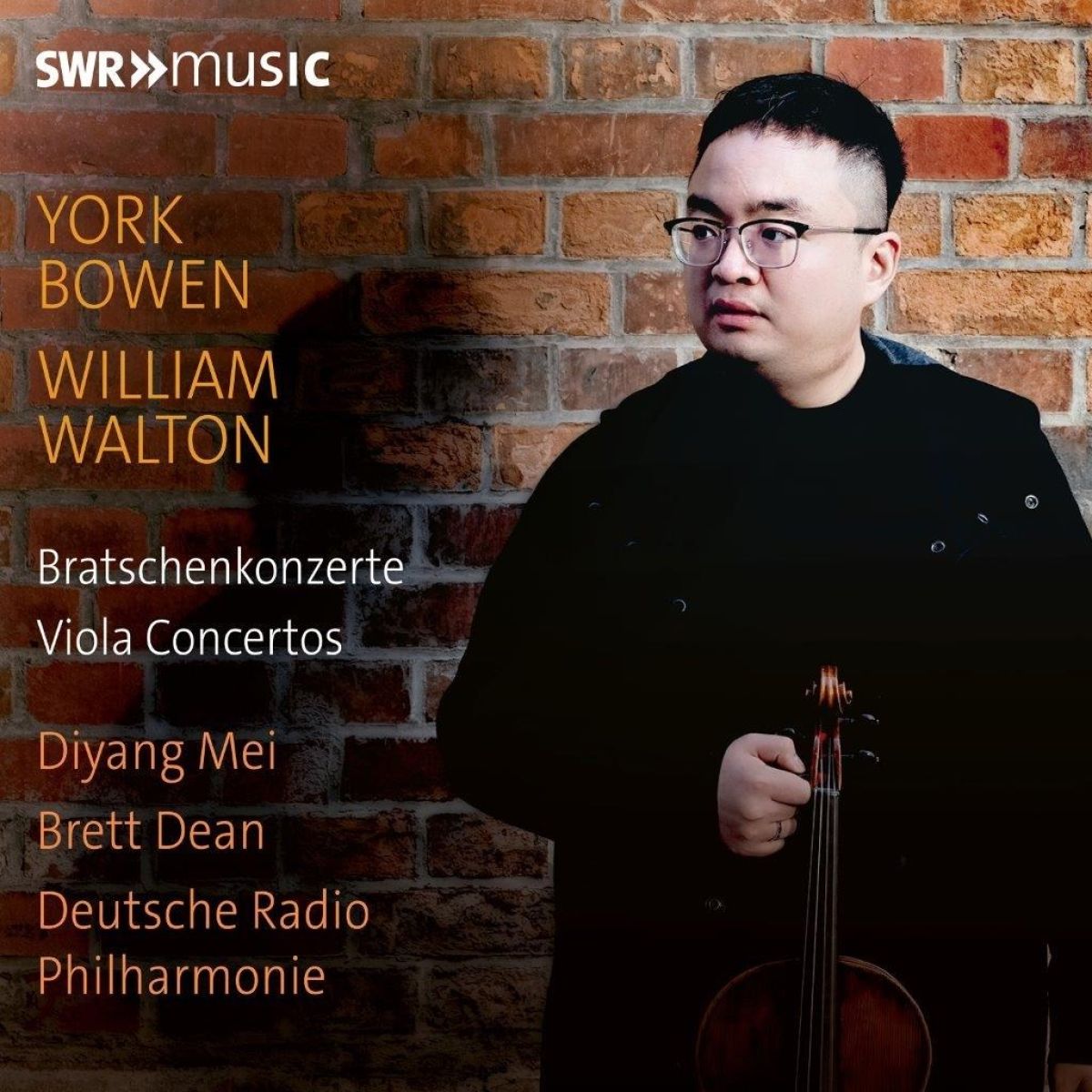 Diyang Mei, Deutsche Radio Philharmonie, Brett Dean - Bowen & Walton: Viola Concertos