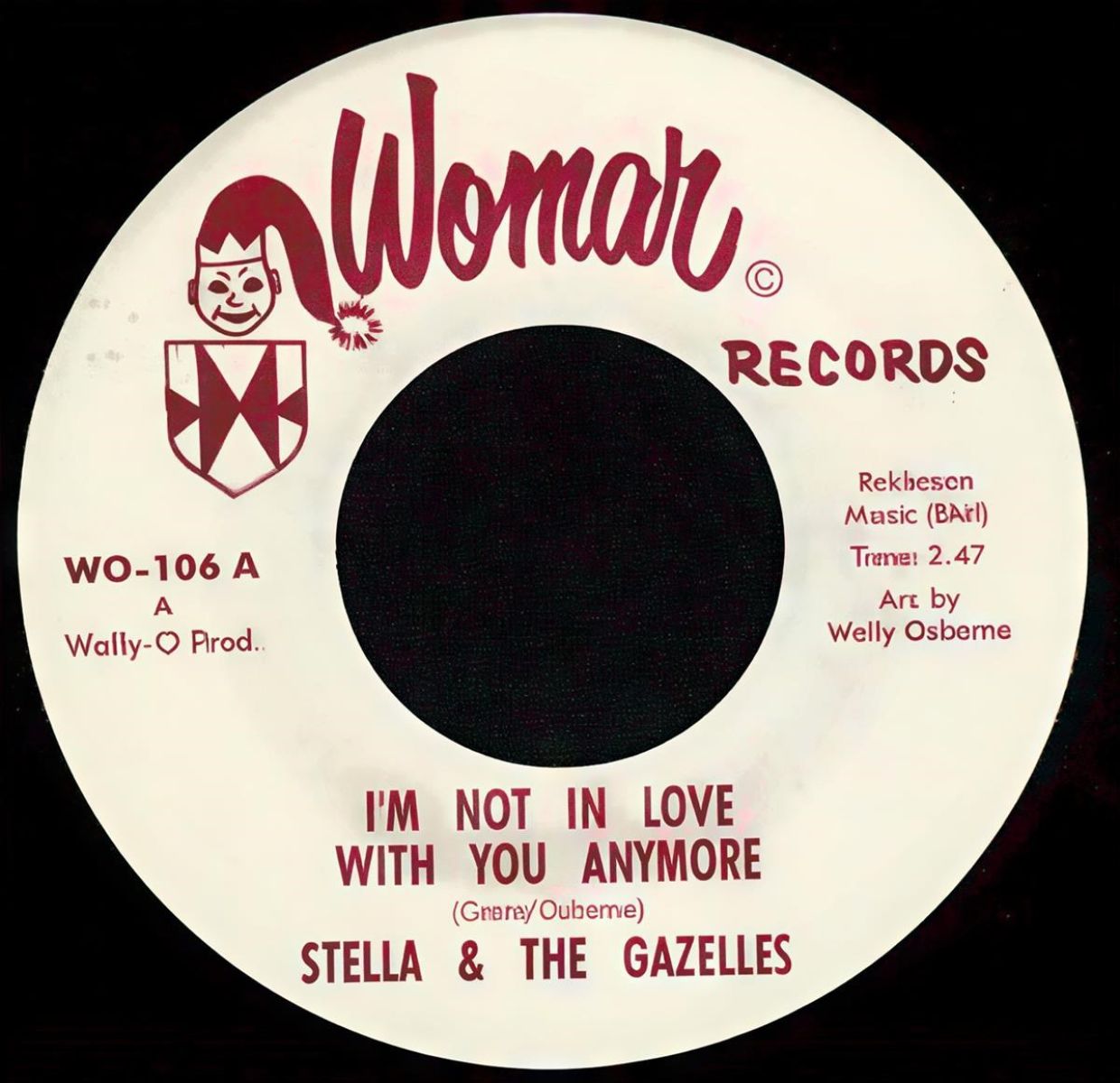 Afbeelding van Stella & The Gazelles & The Topics - I'm Not In Love Anymore/Nicer Girl