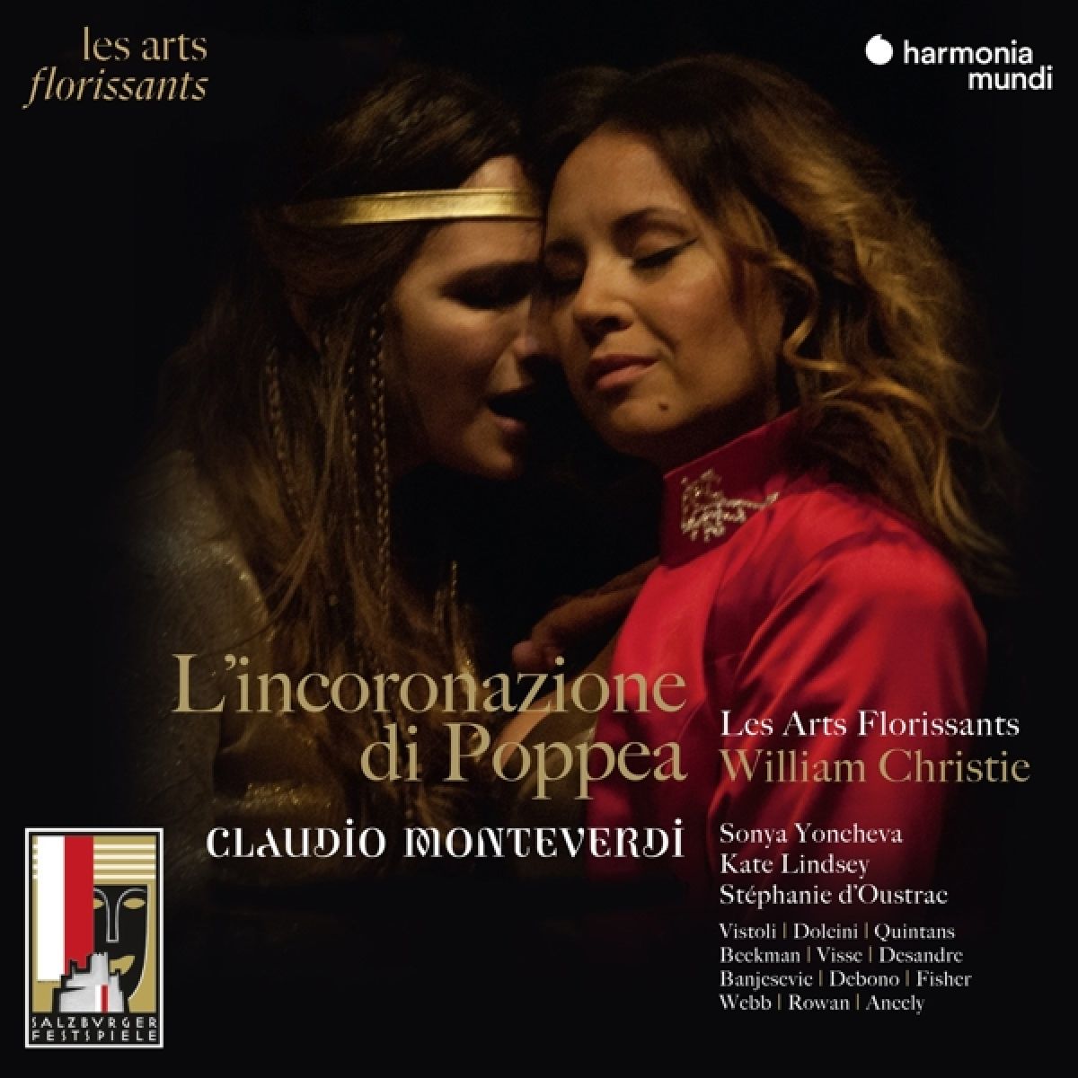 Afbeelding van Les Arts Florissants, William Christie - Monteverdi L'incoronazione Di Poppea