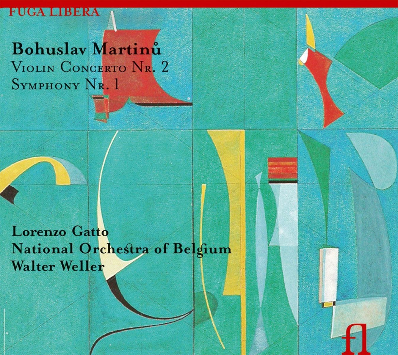 Afbeelding van Lorenzo Gatto, National Orchestra Of Belgium, Walter Weller - Martinů: Violin Concerto Nr.2 | Symphony Nr.1