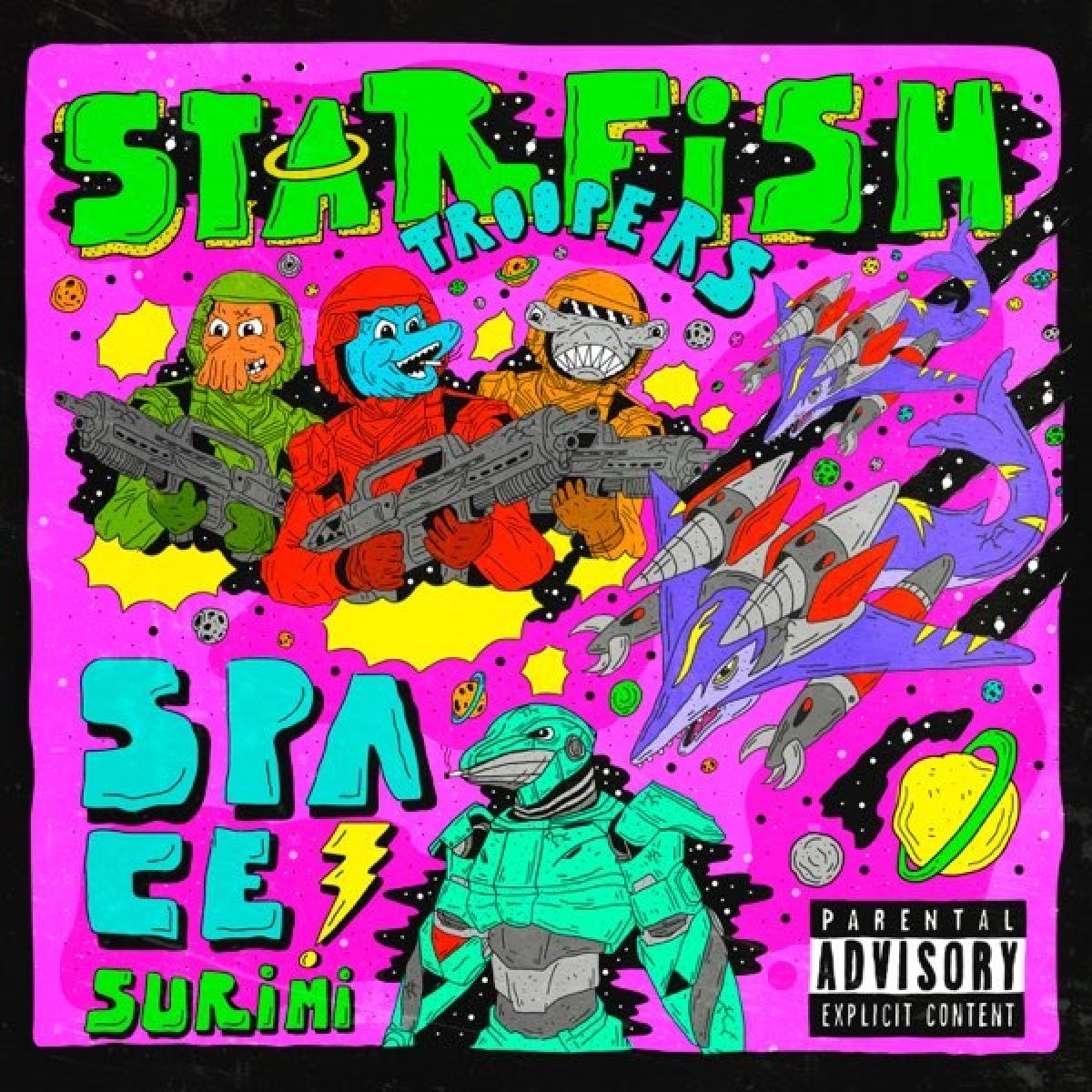 Afbeelding van Space Surimi - Starfish Troopers
