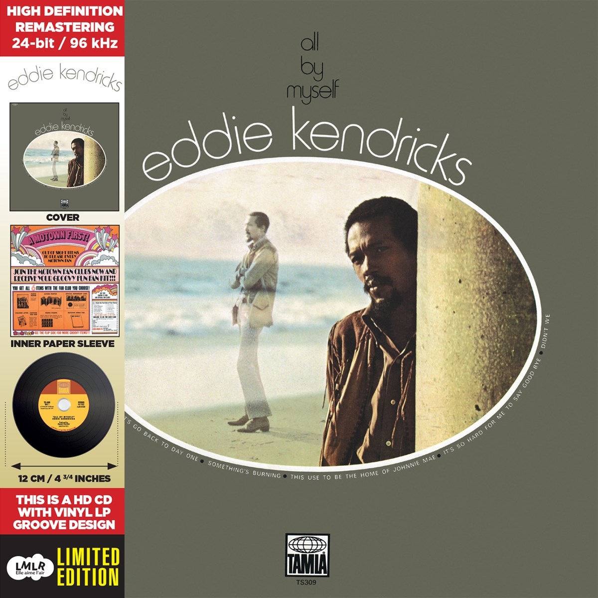 Afbeelding van Eddie Kendricks - All By Myself