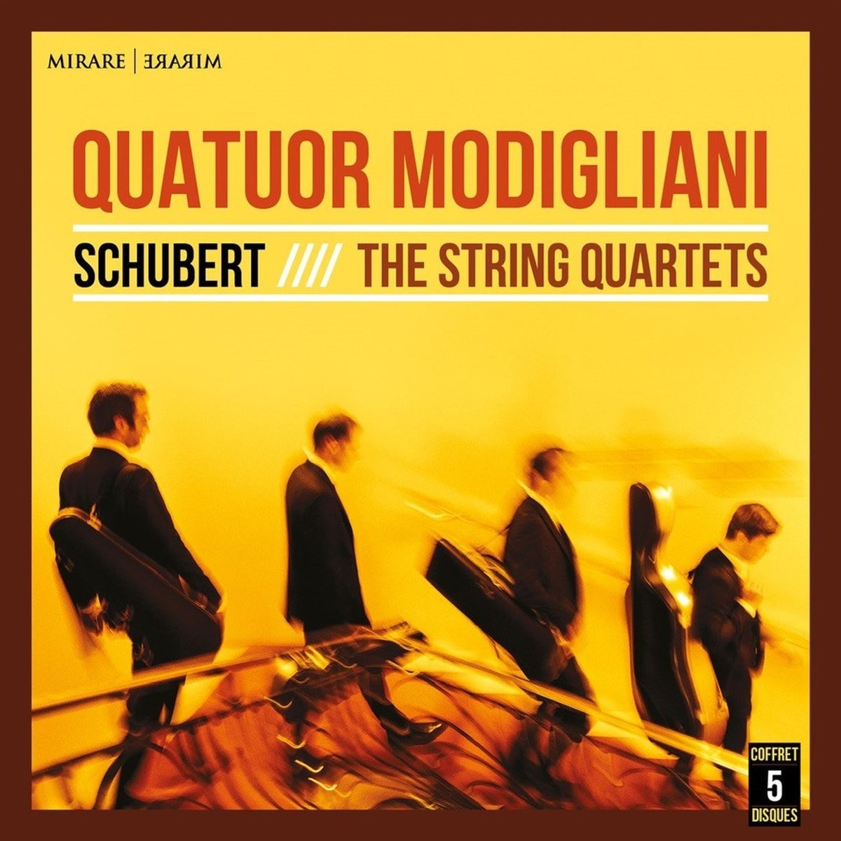 Afbeelding van Quatuor Modigliani - Schubert: The String Quartets