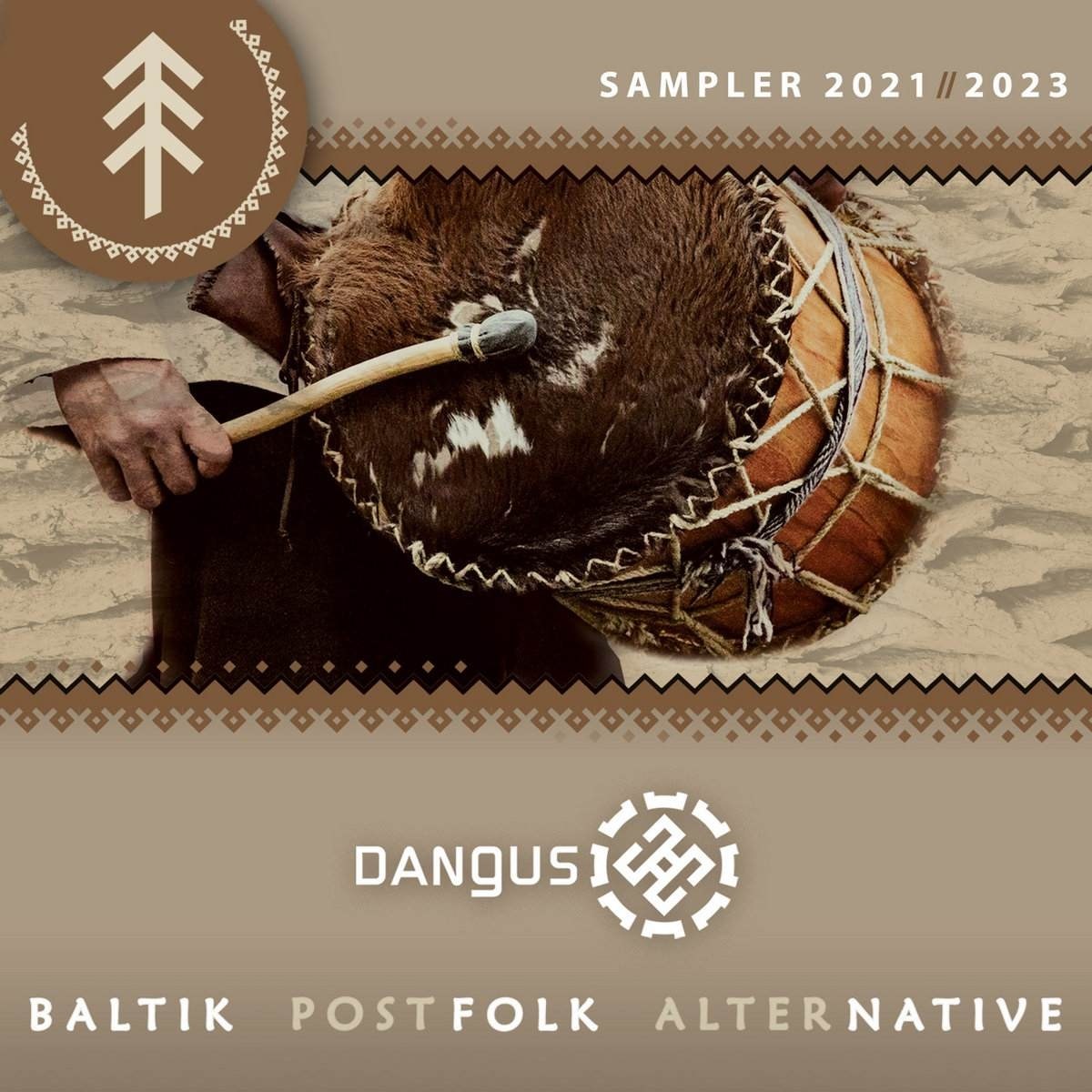Afbeelding van Various Artists - Dangus Baltik Postfolk Alternative - Sampler 2021-2023