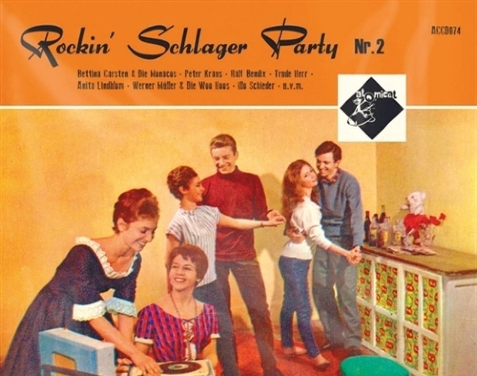 Afbeelding van Various Artists - Rockin' Schlager Party Nr.2