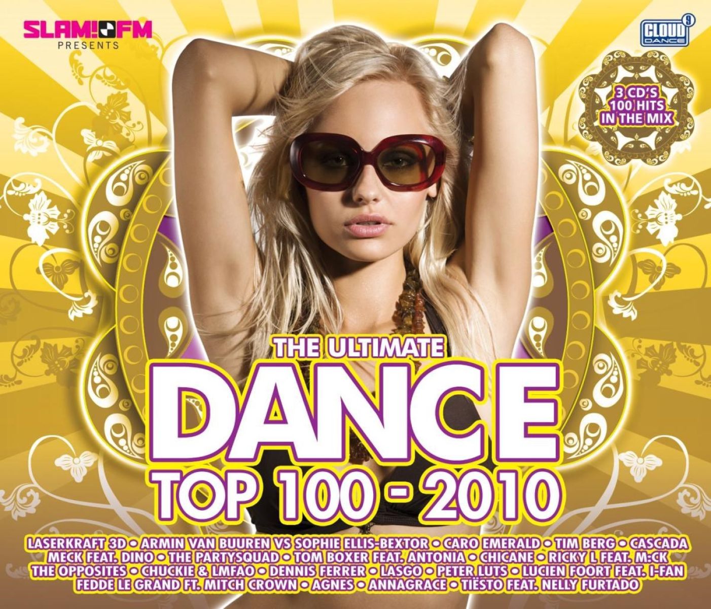 Afbeelding van Various Artists - The Ultimate Dance Top 100 - 2010