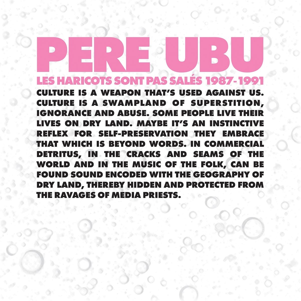 Afbeelding van Pere Ubu - Les Haricots Sont Pas Salés 1987-1991
