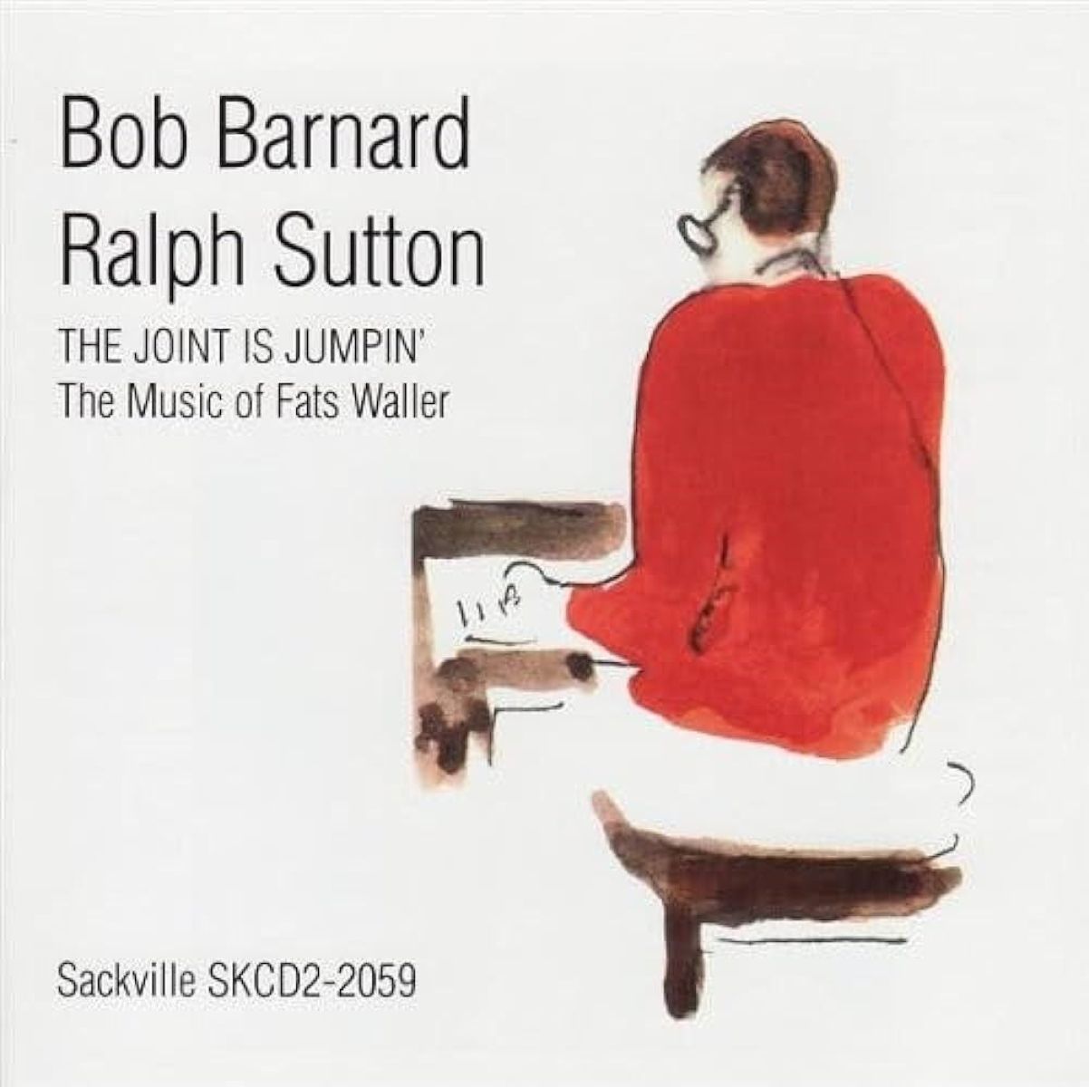 Afbeelding van Bob Barnard & Ralph Sutton - The Joint Is Jumpin' (The Music Of Fats Waller)